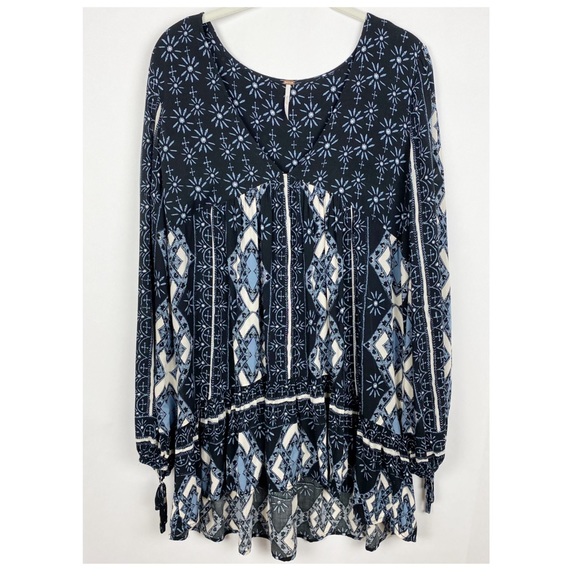 Free People Down By The Bay Tunic Top - Picture 8 of 8